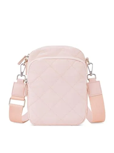 Small Quilted Wallet, Pink