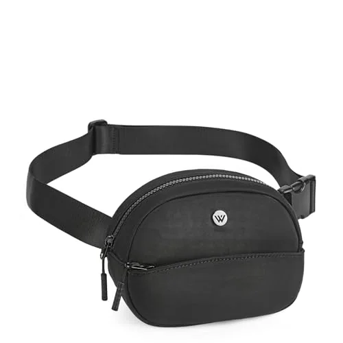 Small Nylon Belt Bag, Black