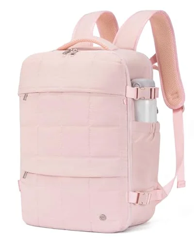 Puffer Makeup Bag, Pink (17.5 in)
