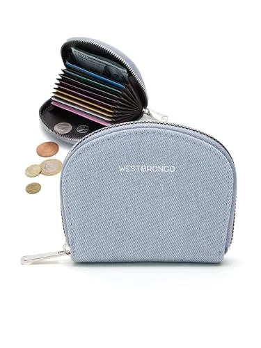 Mini Coin Pouch, Light Blue