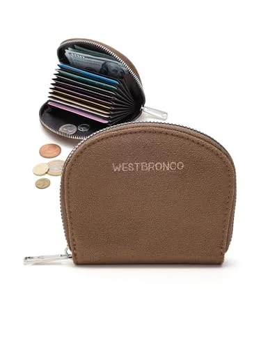 Mini Coin Pouch, Brown