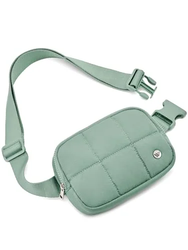 Puffer Belt Bag, Green