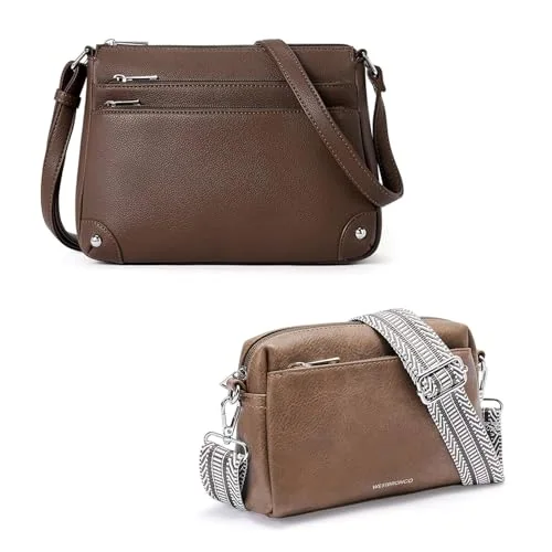 Crossbody Bag, Brown