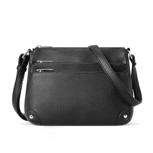 Medium Crossbody Bag, Black